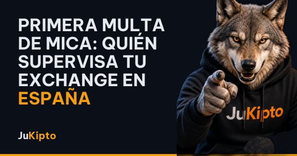 Portada de la noticia Primera multa de MiCA: quién supervisa tu exchange en España
