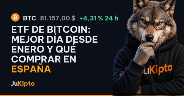 ETF de bitcoin: mejor día desde enero y qué comprar en España