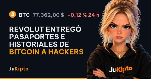 Revolut entregó pasaportes e historiales de Bitcoin a hackers