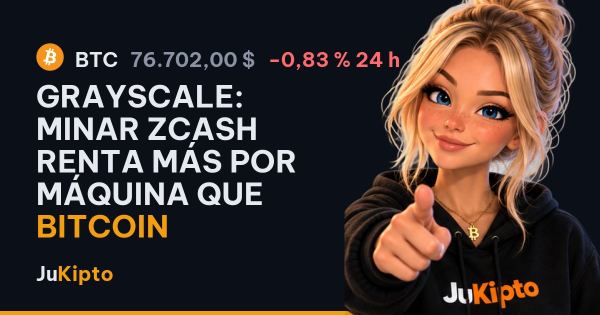 Grayscale: minar Zcash renta más por máquina que Bitcoin