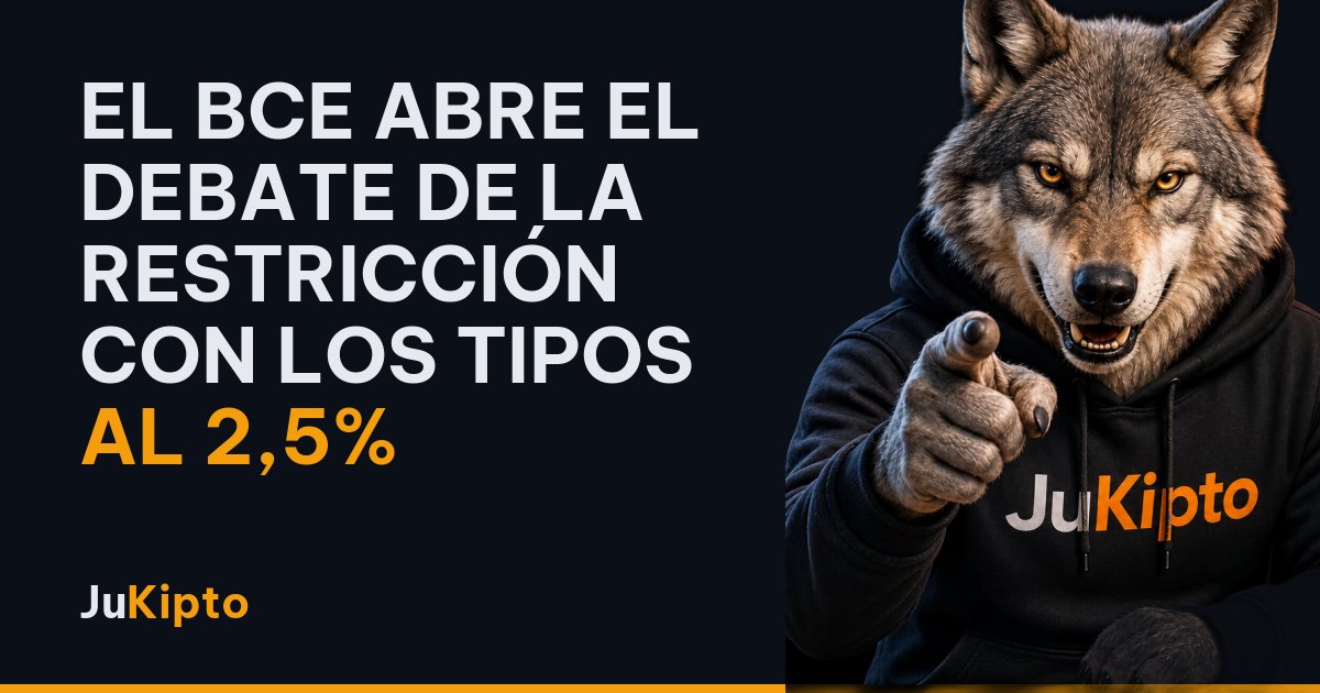 El BCE abre el debate de la restricción con los tipos al 2,5%