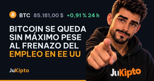 Bitcoin se queda sin máximo pese al frenazo del empleo en EE UU
