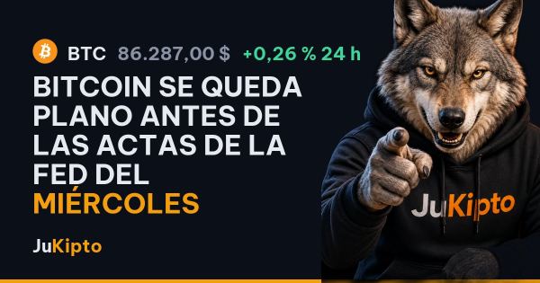 Bitcoin se queda plano antes de las actas de la Fed del miércoles