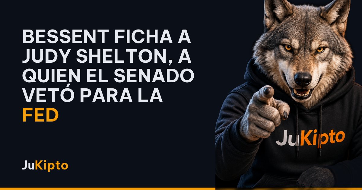 Bessent ficha a Judy Shelton, a quien el Senado vetó para la Fed