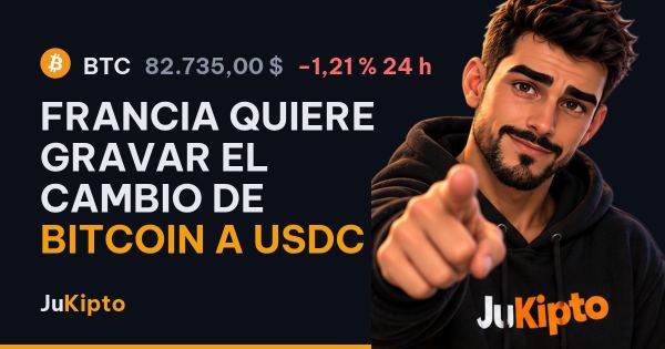 Francia quiere gravar el cambio de bitcoin a USDC