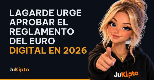 Lagarde urge aprobar el reglamento del euro digital en 2026