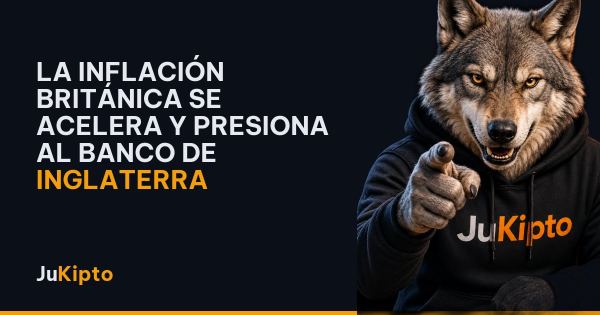 La inflación británica se acelera y presiona al Banco de Inglaterra