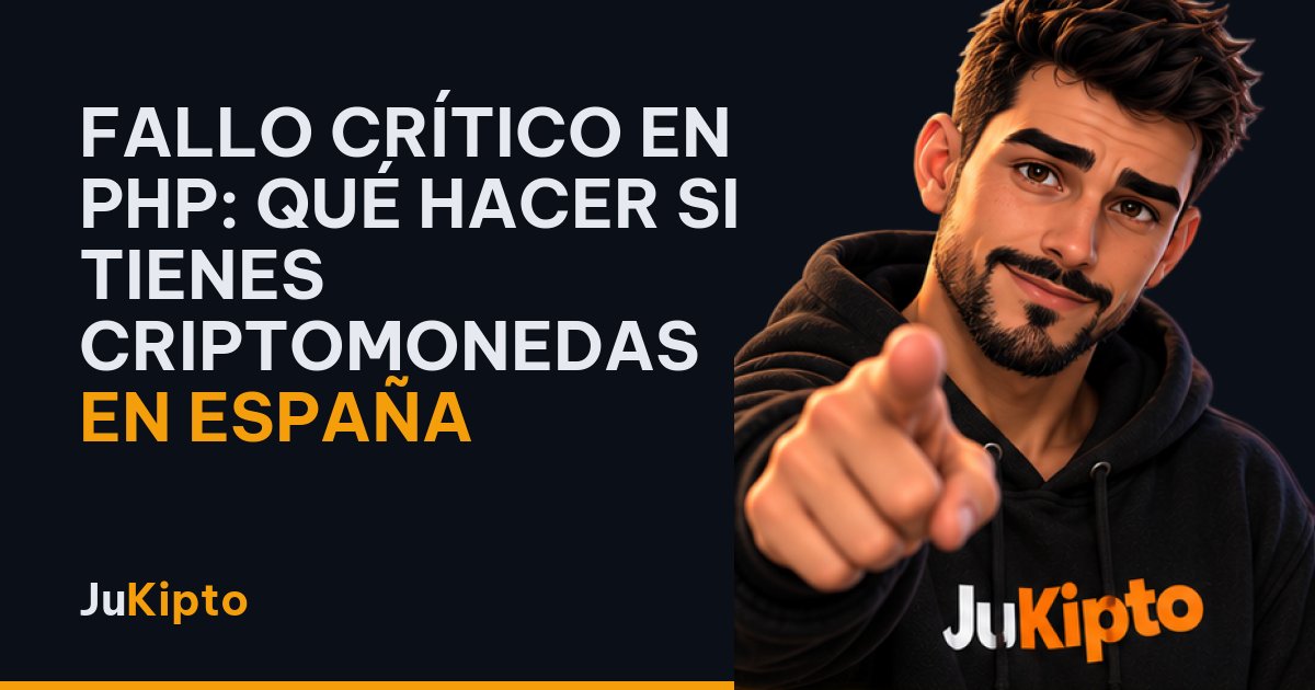 Fallo crítico en PHP: qué hacer si tienes criptomonedas en España