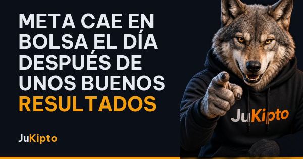 Meta cae en bolsa el día después de unos buenos resultados