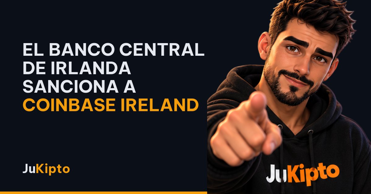 El Banco Central de Irlanda sanciona a Coinbase Ireland