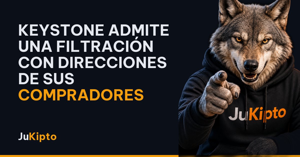 Keystone admite una filtración con direcciones de sus compradores