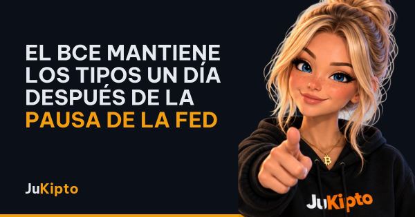 El BCE mantiene los tipos un día después de la pausa de la Fed