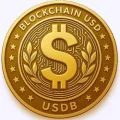 Logotipo oficial de Blockchain USD