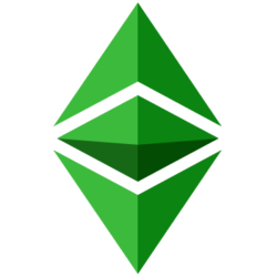 Simbolo de la criptomoneda Ethereum Classic